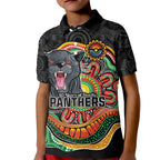 Custom Panthers Honouring First Nations Kid Polo Shirt NAIDOC 2026 Deadly 50 Years