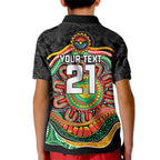 Custom Panthers Honouring First Nations Kid Polo Shirt NAIDOC 2026 Deadly 50 Years