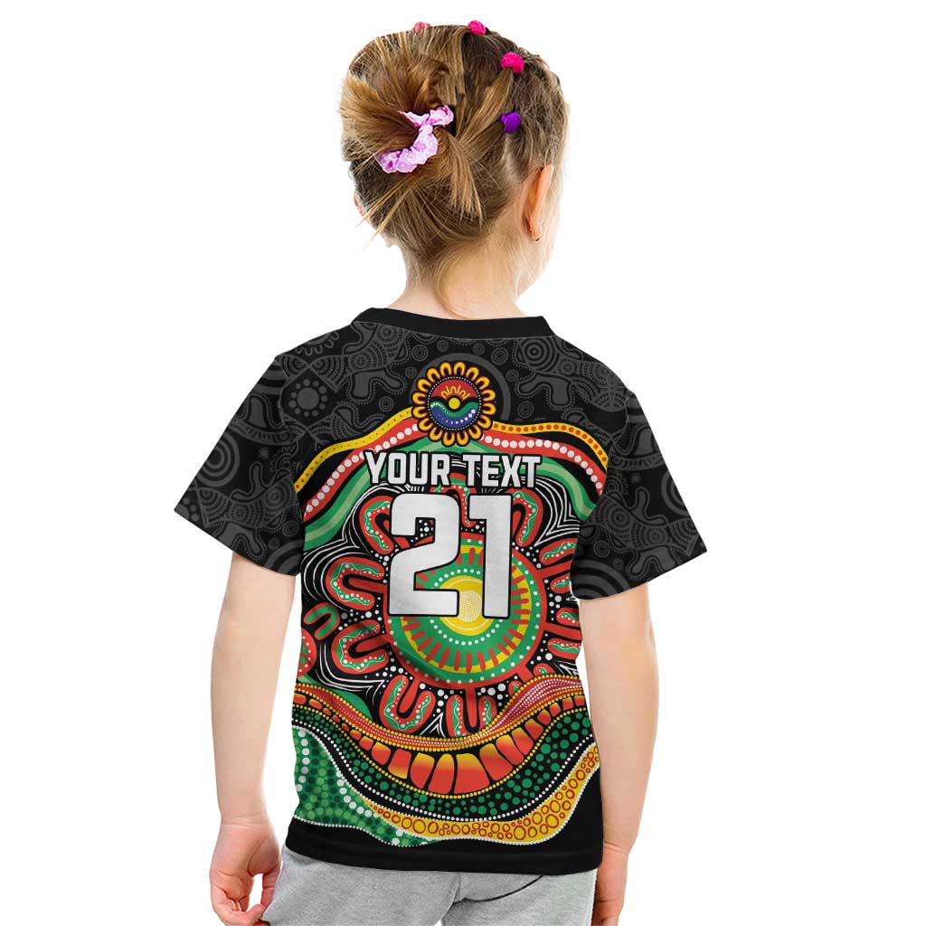 Custom Panthers Honouring First Nations Kid T Shirt NAIDOC 2026 Deadly 50 Years