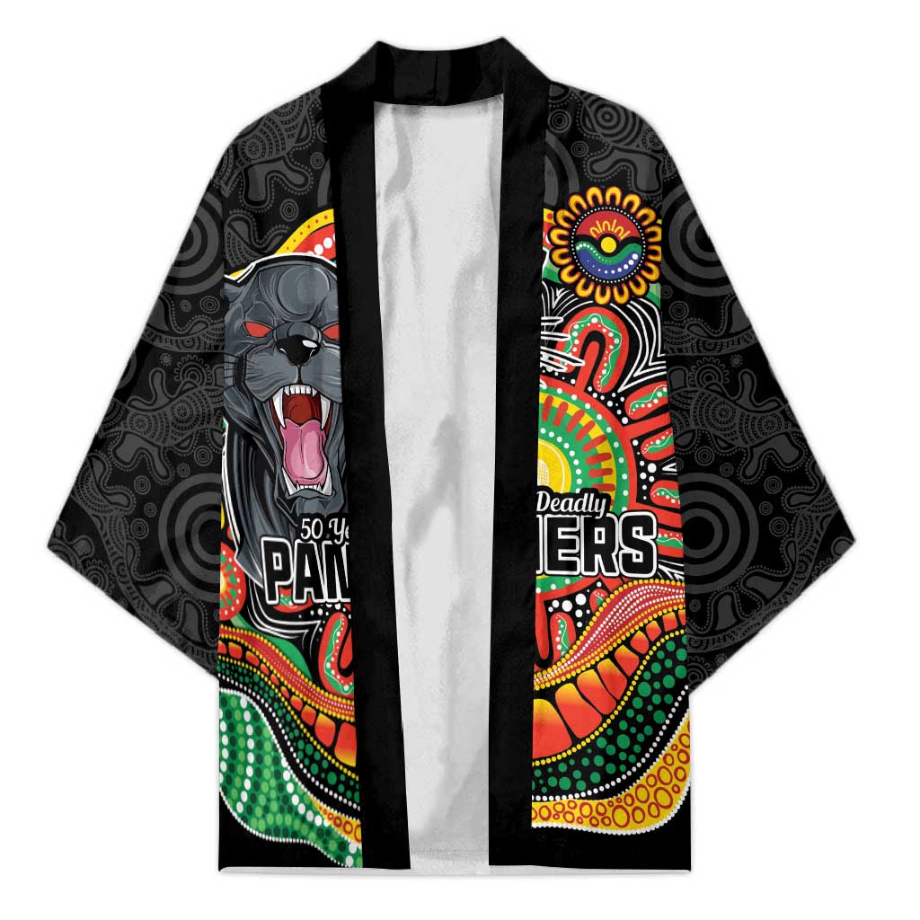 Custom Panthers Honouring First Nations Kimono NAIDOC 2026 Deadly 50 Years