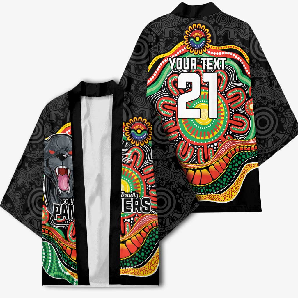 Custom Panthers Honouring First Nations Kimono NAIDOC 2026 Deadly 50 Years