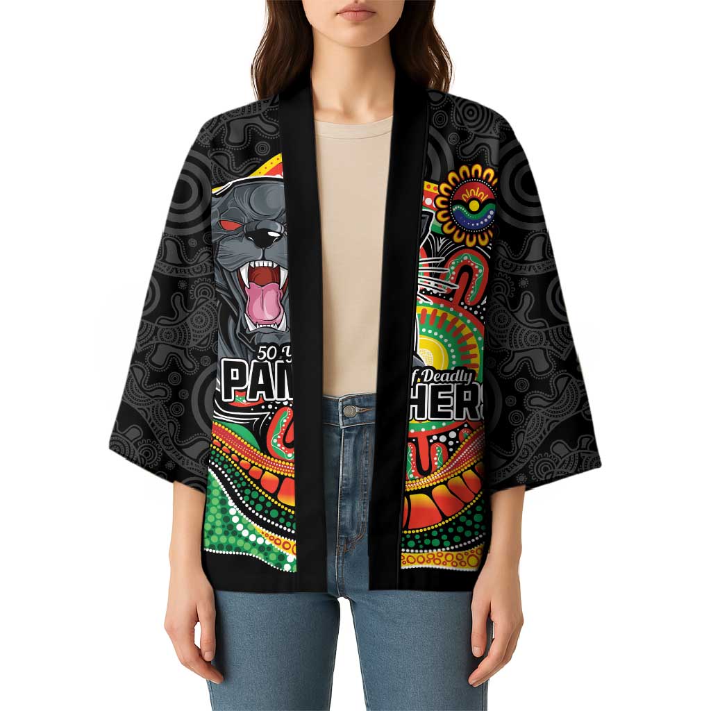 Custom Panthers Honouring First Nations Kimono NAIDOC 2026 Deadly 50 Years