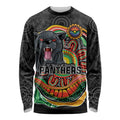 Custom Panthers Honouring First Nations Long Sleeve Shirt NAIDOC 2026 Deadly 50 Years