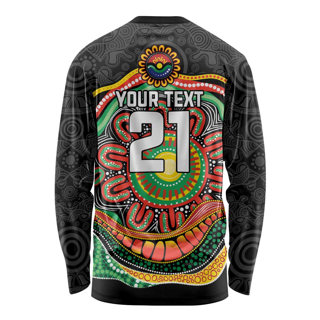 Custom Panthers Honouring First Nations Long Sleeve Shirt NAIDOC 2026 Deadly 50 Years