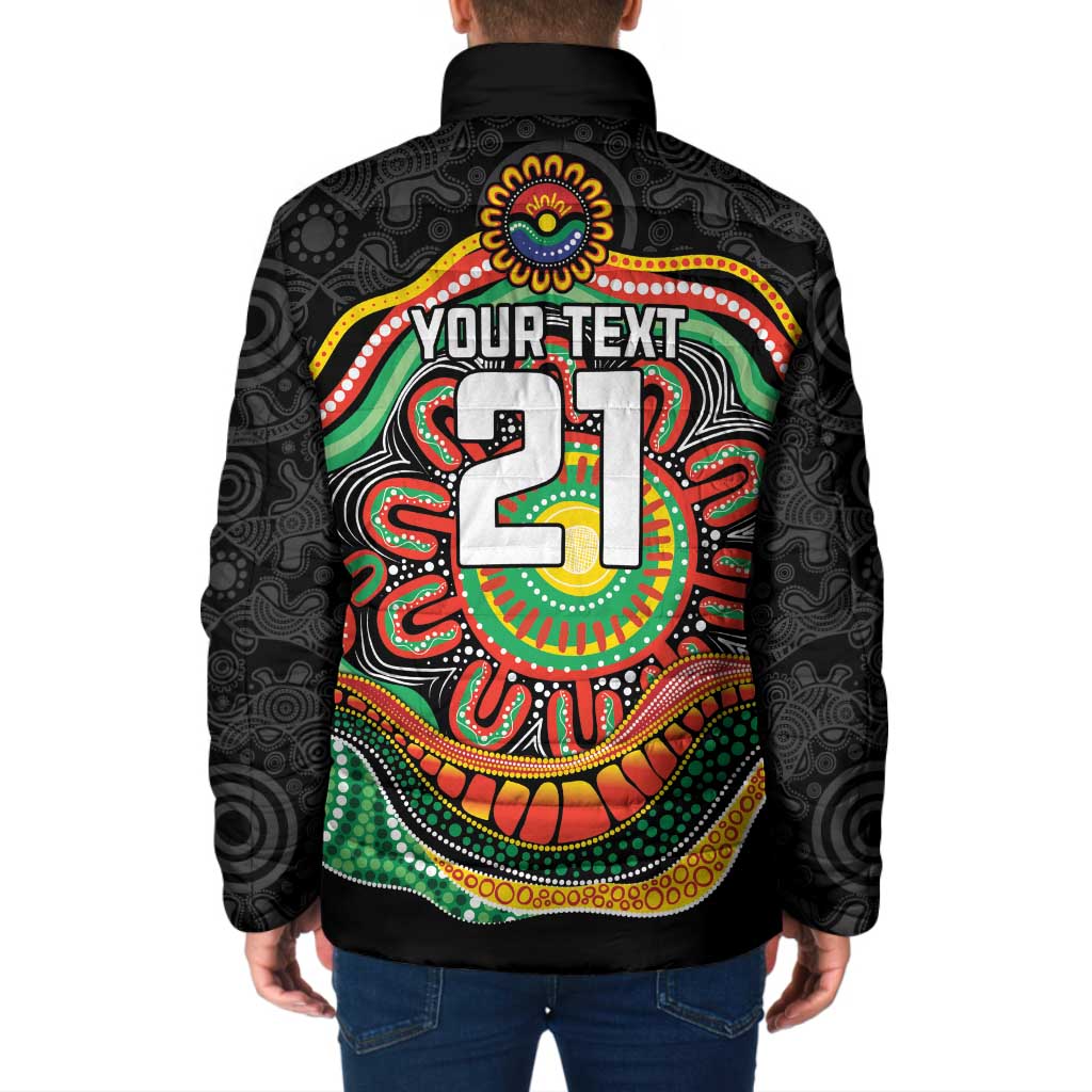 Custom Panthers Honouring First Nations Padded Jacket NAIDOC 2026 Deadly 50 Years