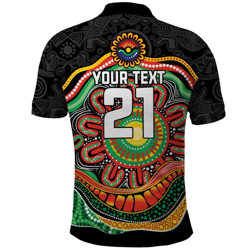 Custom Panthers Honouring First Nations Polo Shirt NAIDOC 2026 Deadly 50 Years