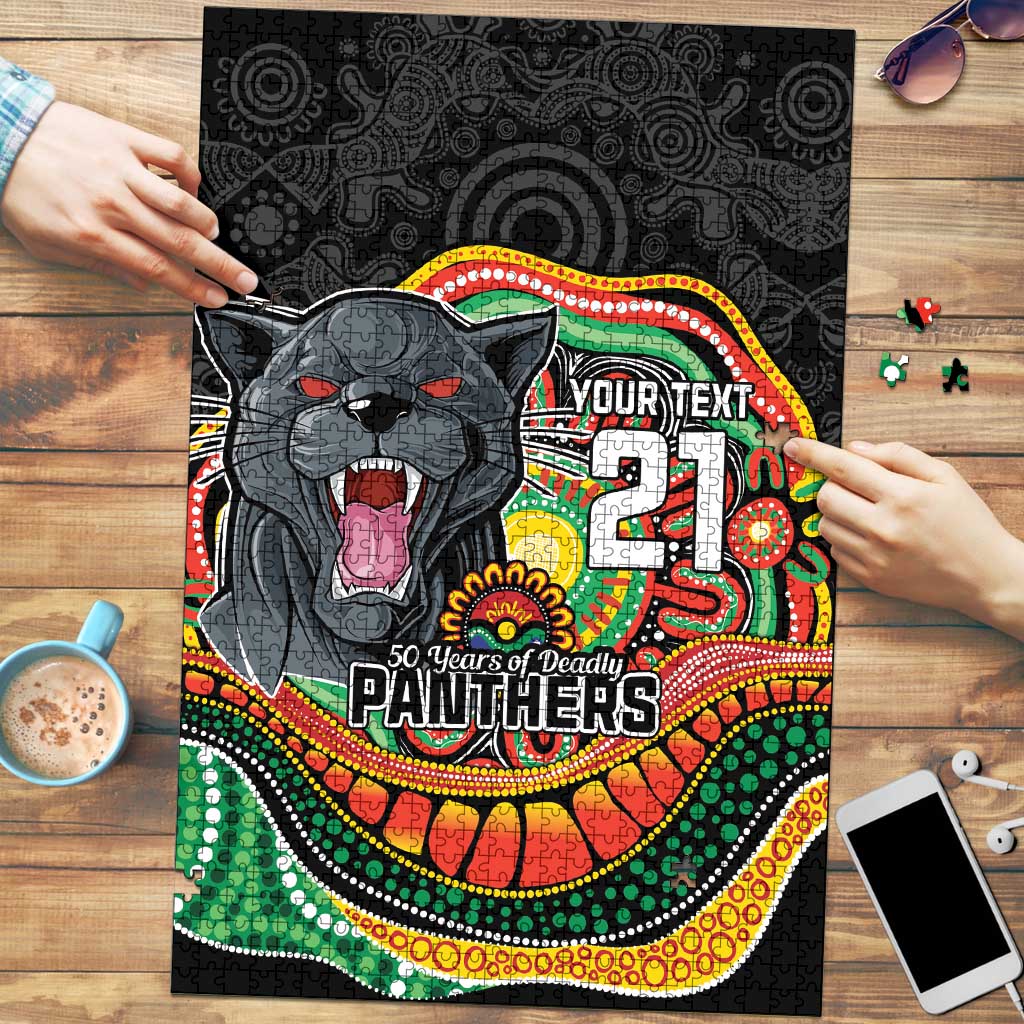 Custom Panthers Honouring First Nations Puzzle NAIDOC 2026 Deadly 50 Years