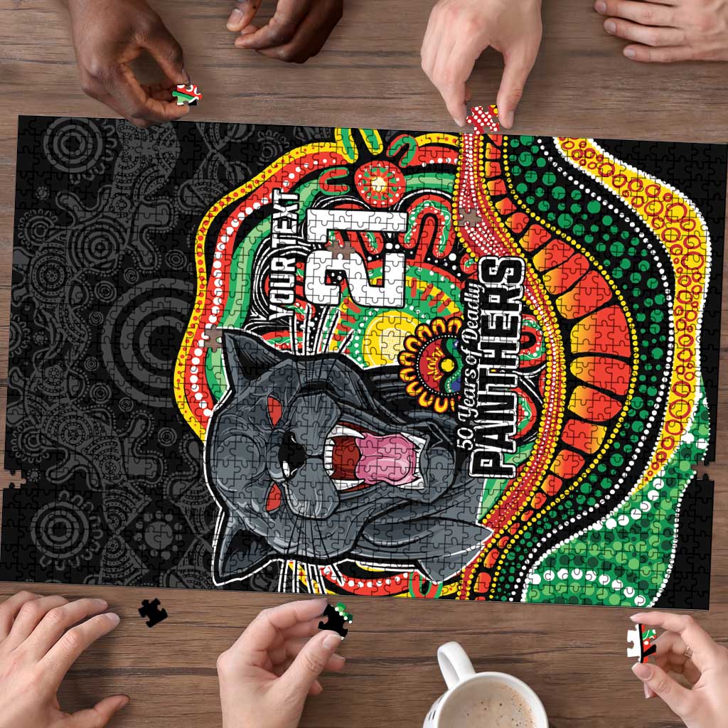 Custom Panthers Honouring First Nations Puzzle NAIDOC 2026 Deadly 50 Years