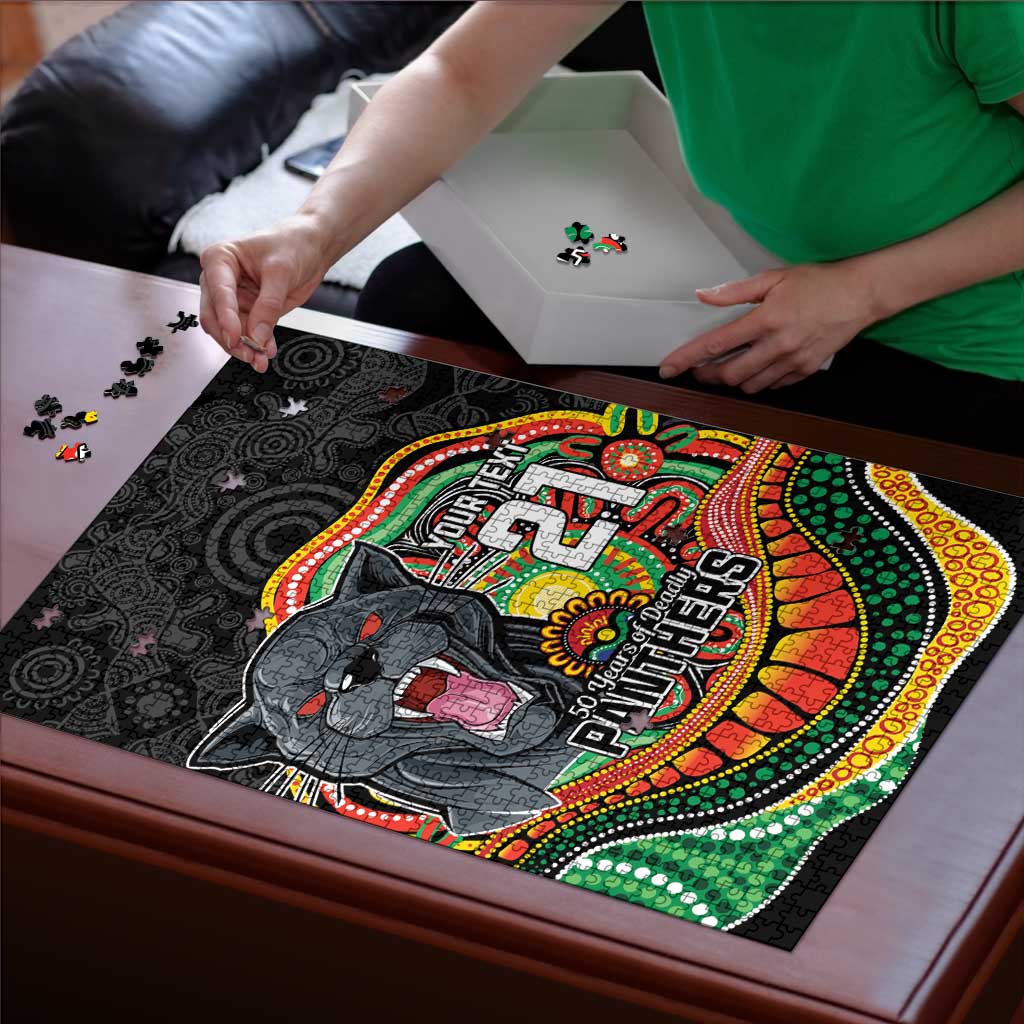 Custom Panthers Honouring First Nations Puzzle NAIDOC 2026 Deadly 50 Years
