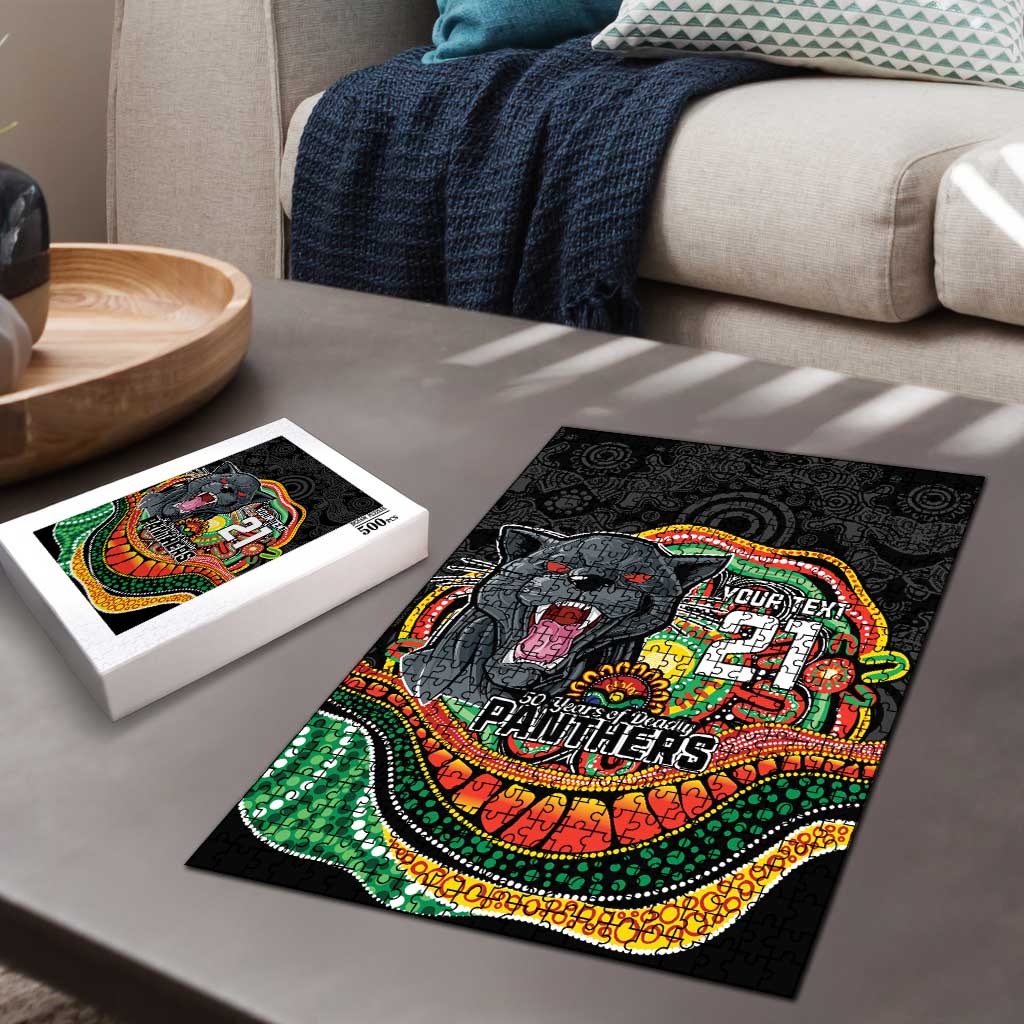 Custom Panthers Honouring First Nations Puzzle NAIDOC 2026 Deadly 50 Years