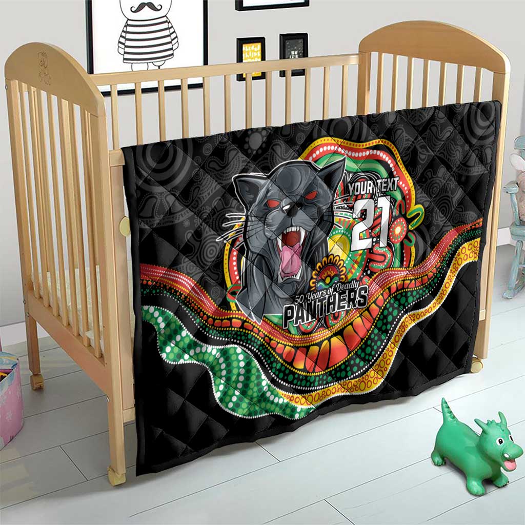 Custom Panthers Honouring First Nations Quilt NAIDOC 2026 Deadly 50 Years