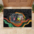 Custom Panthers Honouring First Nations Rubber Doormat NAIDOC 2026 Deadly 50 Years