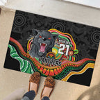 Custom Panthers Honouring First Nations Rubber Doormat NAIDOC 2026 Deadly 50 Years