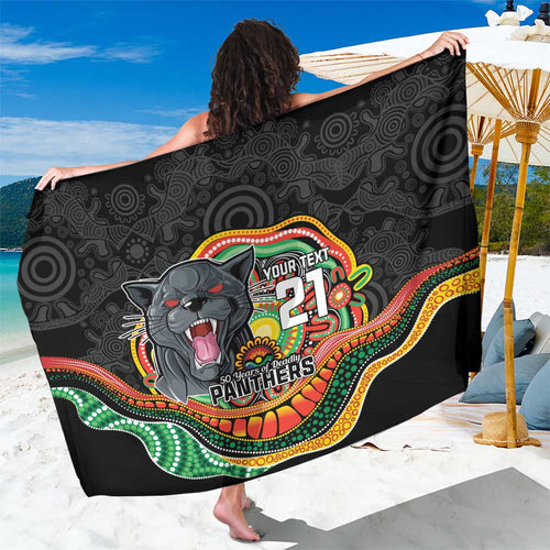 Custom Panthers Honouring First Nations Sarong NAIDOC 2026 Deadly 50 Years