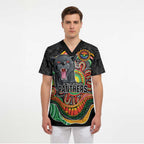 Custom Panthers Honouring First Nations Scrub Top NAIDOC 2026 Deadly 50 Years