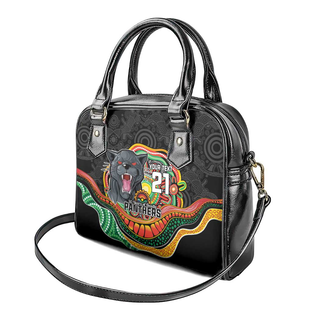 Custom Panthers Honouring First Nations Shoulder Handbag NAIDOC 2026 Deadly 50 Years