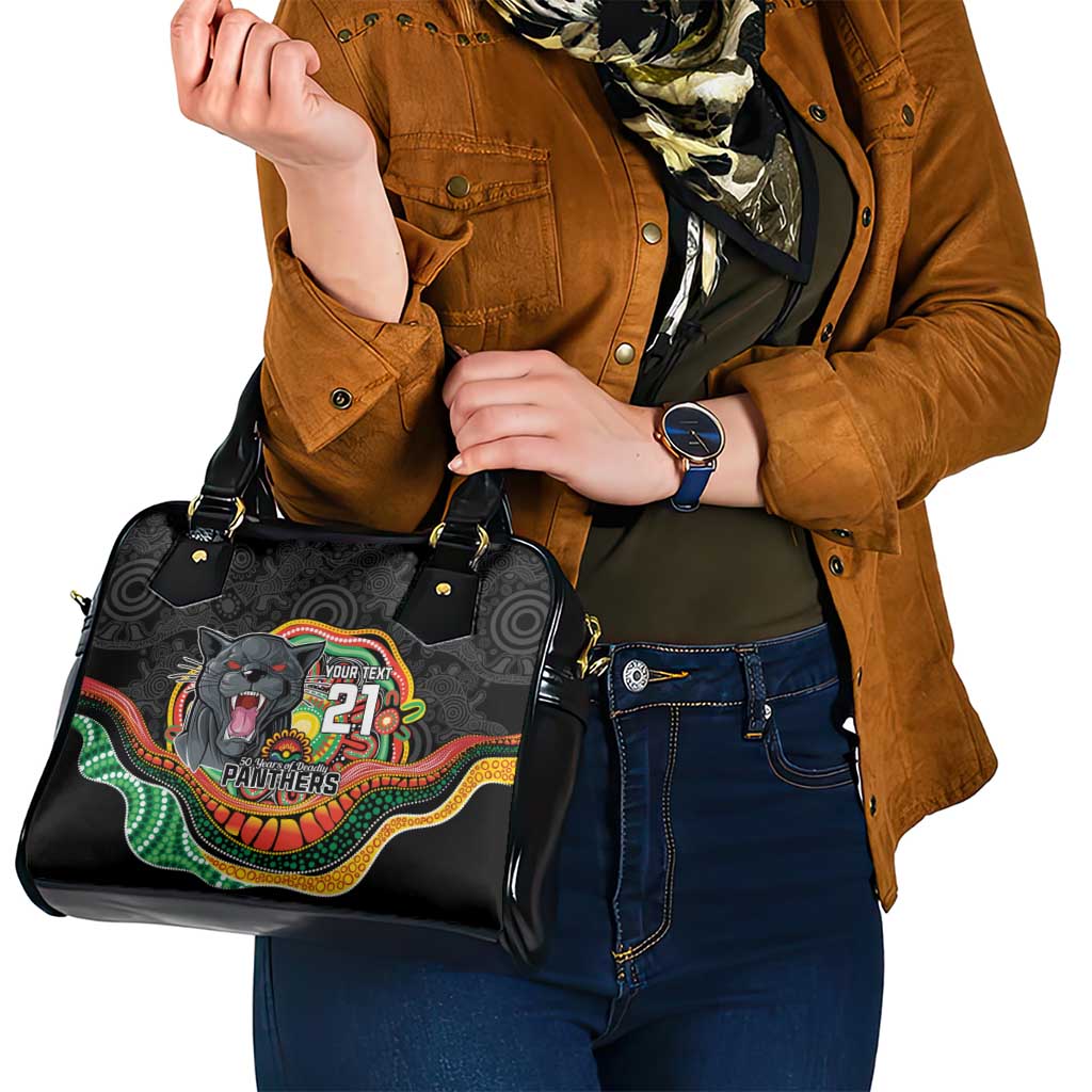 Custom Panthers Honouring First Nations Shoulder Handbag NAIDOC 2026 Deadly 50 Years