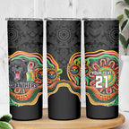 Custom Panthers Honouring First Nations Skinny Tumbler NAIDOC 2026 Deadly 50 Years