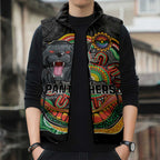 Custom Panthers Honouring First Nations Sleeveless Puffer Jacket NAIDOC 2026 Deadly 50 Years