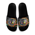 Custom Panthers Honouring First Nations Slide Sandals NAIDOC 2026 Deadly 50 Years