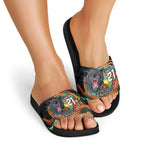 Custom Panthers Honouring First Nations Slide Sandals NAIDOC 2026 Deadly 50 Years