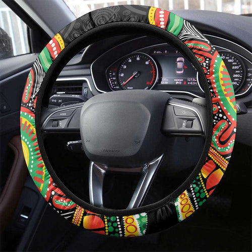 Panthers Honouring First Nations Steering Wheel Cover NAIDOC 2026 Deadly 50 Years