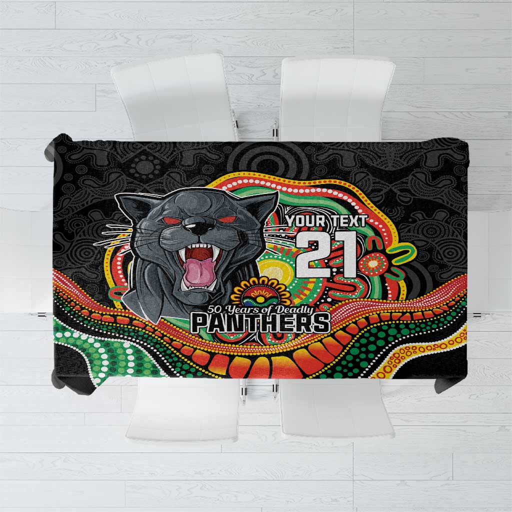Custom Panthers Honouring First Nations Tablecloth NAIDOC 2026 Deadly 50 Years
