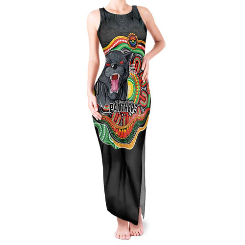 Custom Panthers Honouring First Nations Tank Maxi Dress NAIDOC 2026 Deadly 50 Years