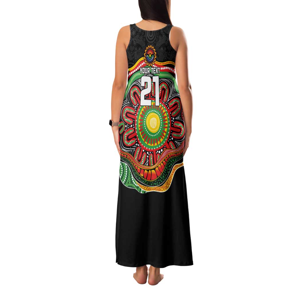 Custom Panthers Honouring First Nations Tank Maxi Dress NAIDOC 2026 Deadly 50 Years