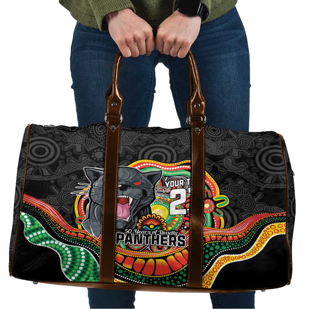 Custom Panthers Honouring First Nations Travel Bag NAIDOC 2026 Deadly 50 Years