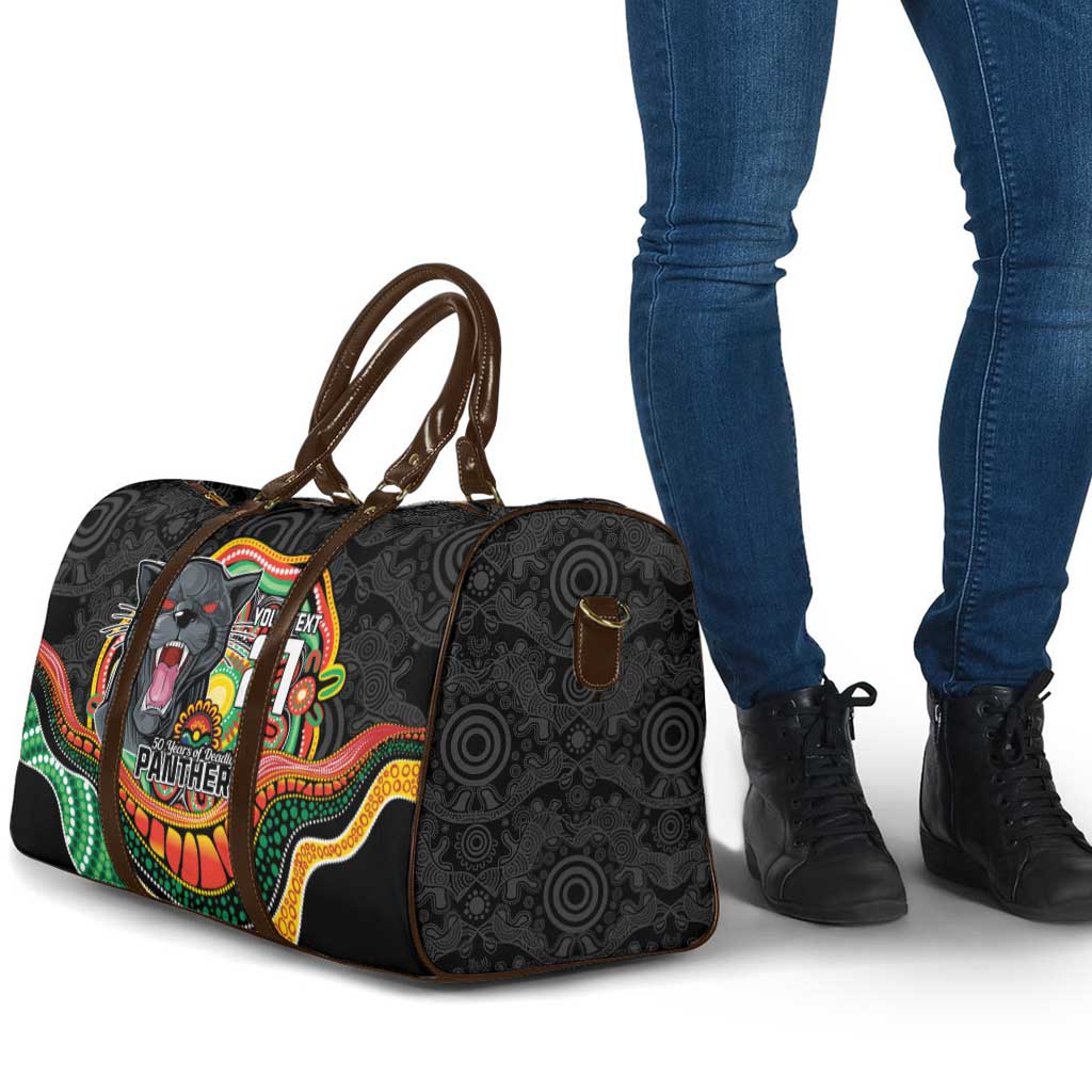 Custom Panthers Honouring First Nations Travel Bag NAIDOC 2026 Deadly 50 Years