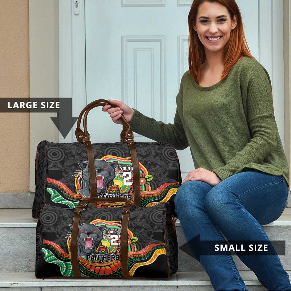 Custom Panthers Honouring First Nations Travel Bag NAIDOC 2026 Deadly 50 Years