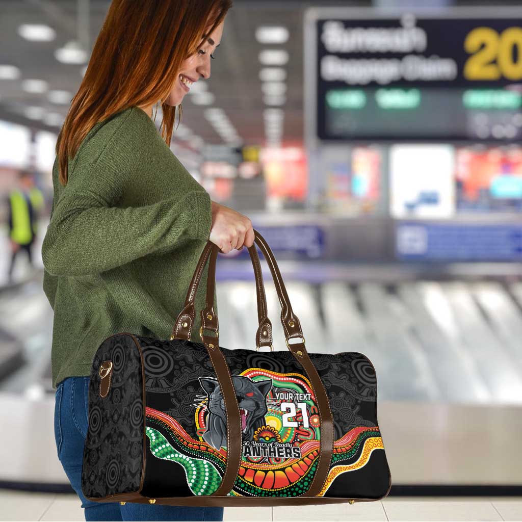 Custom Panthers Honouring First Nations Travel Bag NAIDOC 2026 Deadly 50 Years