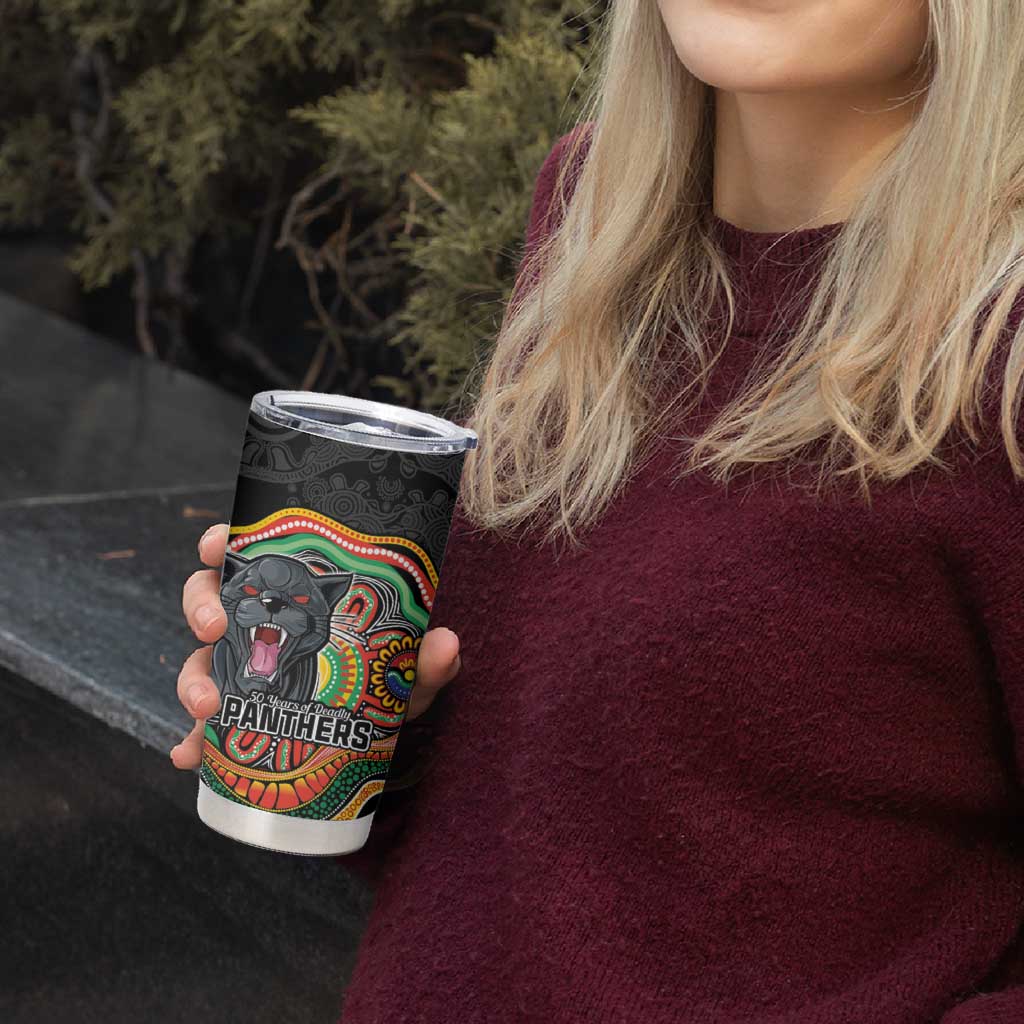 Custom Panthers Honouring First Nations Tumbler Cup NAIDOC 2026 Deadly 50 Years