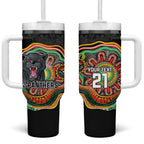 Custom Panthers Honouring First Nations Tumbler With Handle NAIDOC 2026 Deadly 50 Years