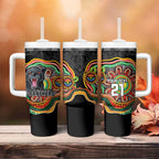 Custom Panthers Honouring First Nations Tumbler With Handle NAIDOC 2026 Deadly 50 Years