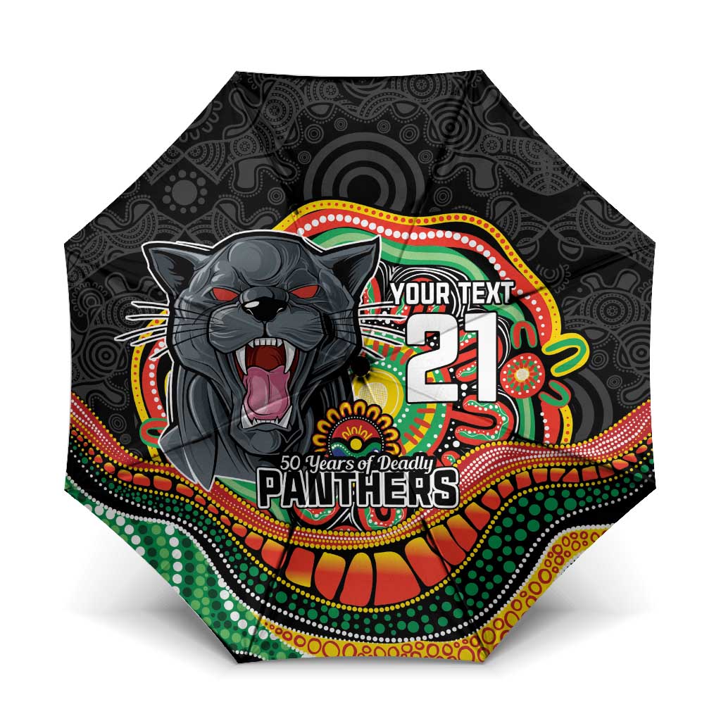 Custom Panthers Honouring First Nations Umbrella NAIDOC 2026 Deadly 50 Years