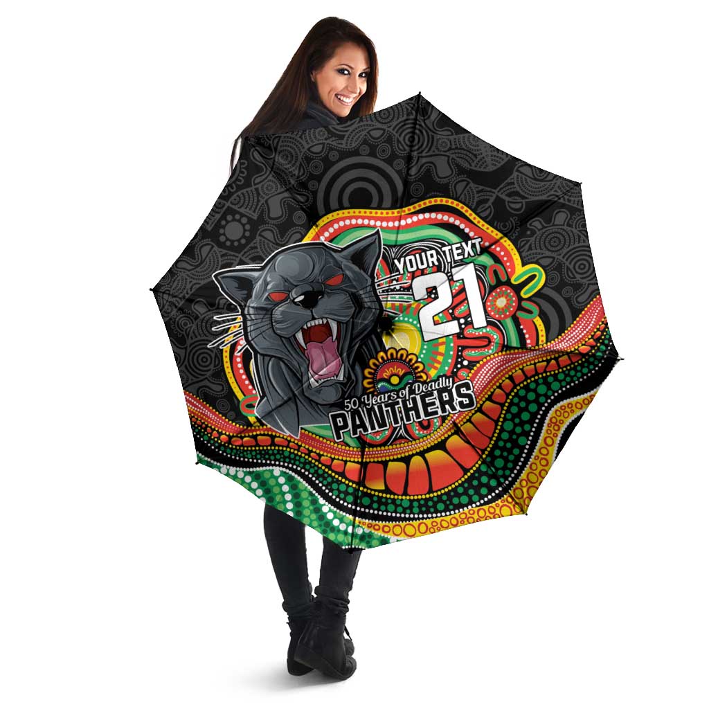 Custom Panthers Honouring First Nations Umbrella NAIDOC 2026 Deadly 50 Years