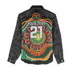 Custom Panthers Honouring First Nations Women Casual Shirt NAIDOC 2026 Deadly 50 Years