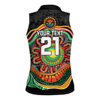 Custom Panthers Honouring First Nations Women Sleeveless Polo Shirt NAIDOC 2026 Deadly 50 Years