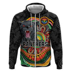 Custom Panthers Honouring First Nations Zip Hoodie NAIDOC 2026 Deadly 50 Years