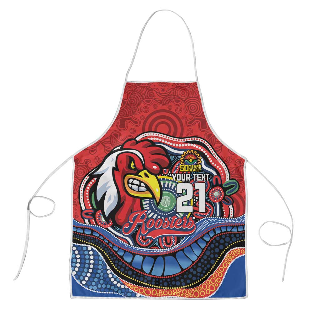 Custom Roosters Honouring First Nations Apron NAIDOC 2026 Deadly 50 Years