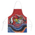 Custom Roosters Honouring First Nations Apron NAIDOC 2026 Deadly 50 Years