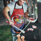 Custom Roosters Honouring First Nations Apron NAIDOC 2026 Deadly 50 Years