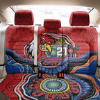 Custom Roosters Honouring First Nations Back Car Seat Cover NAIDOC 2026 Deadly 50 Years