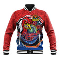 Custom Roosters Honouring First Nations Baseball Jacket NAIDOC 2026 Deadly 50 Years