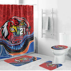 Custom Roosters Honouring First Nations Bathroom Set NAIDOC 2026 Deadly 50 Years