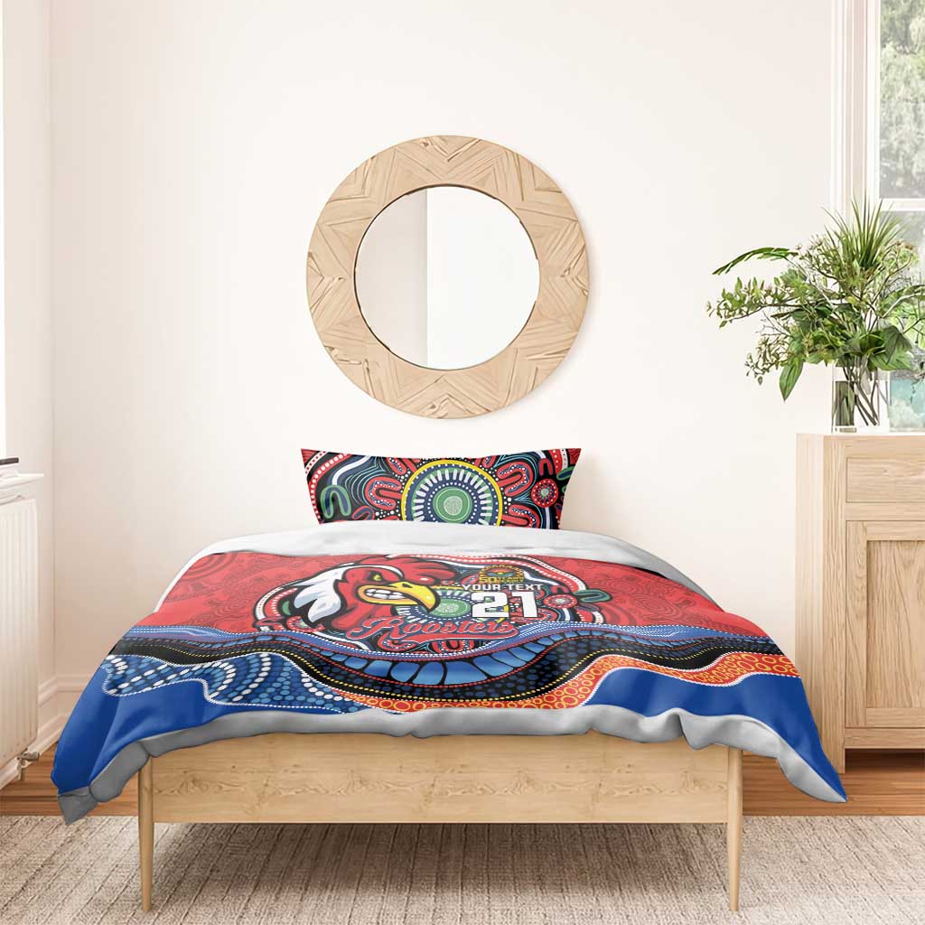 Custom Roosters Honouring First Nations Bedding Set NAIDOC 2026 Deadly 50 Years