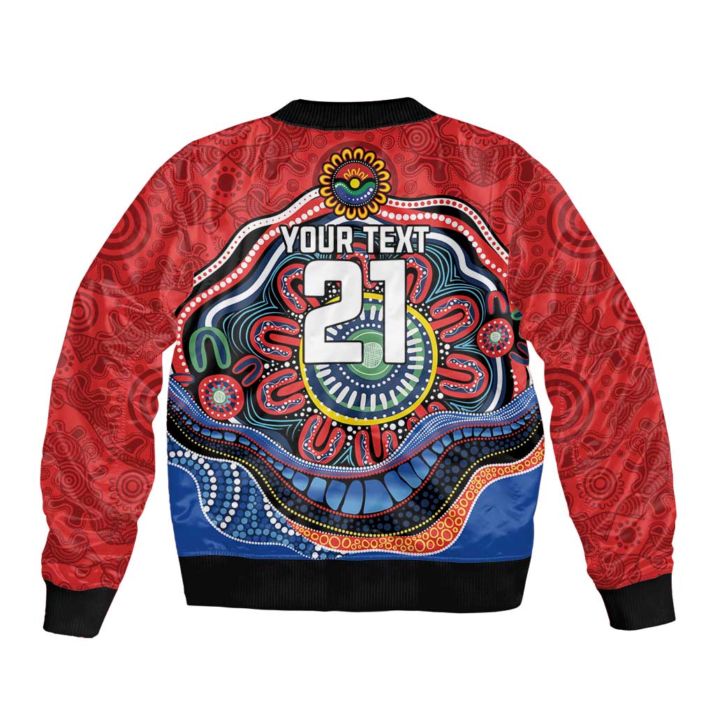 Custom Roosters Honouring First Nations Bomber Jacket NAIDOC 2026 Deadly 50 Years