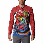 Custom Roosters Honouring First Nations Button Sweatshirt NAIDOC 2026 Deadly 50 Years